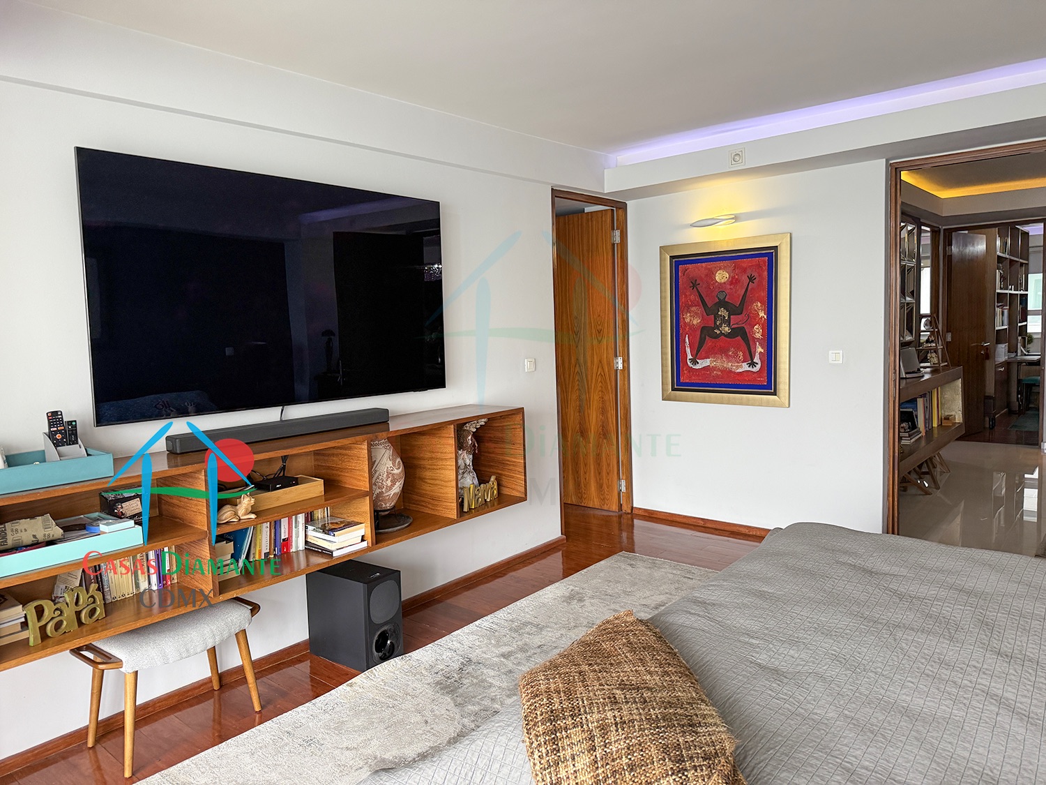 Polanco Departamento Arquímedes - Recámara principal 6